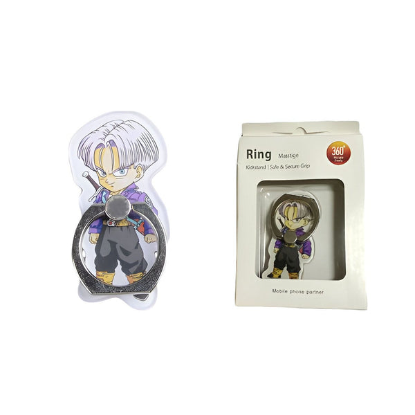 Anneau de Téléphone Trunks DBZ - Support Mobile Style Saiyan