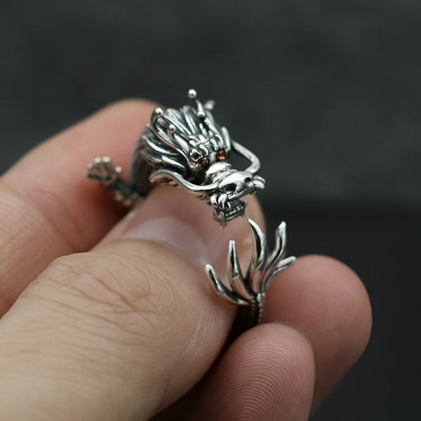 Bague Shenron - Design Inspiré de Dragon Ball Z