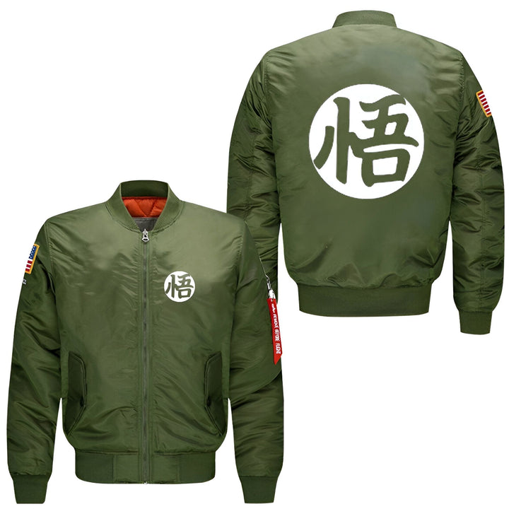Bomber DBZ American Style Kanji Go Goku