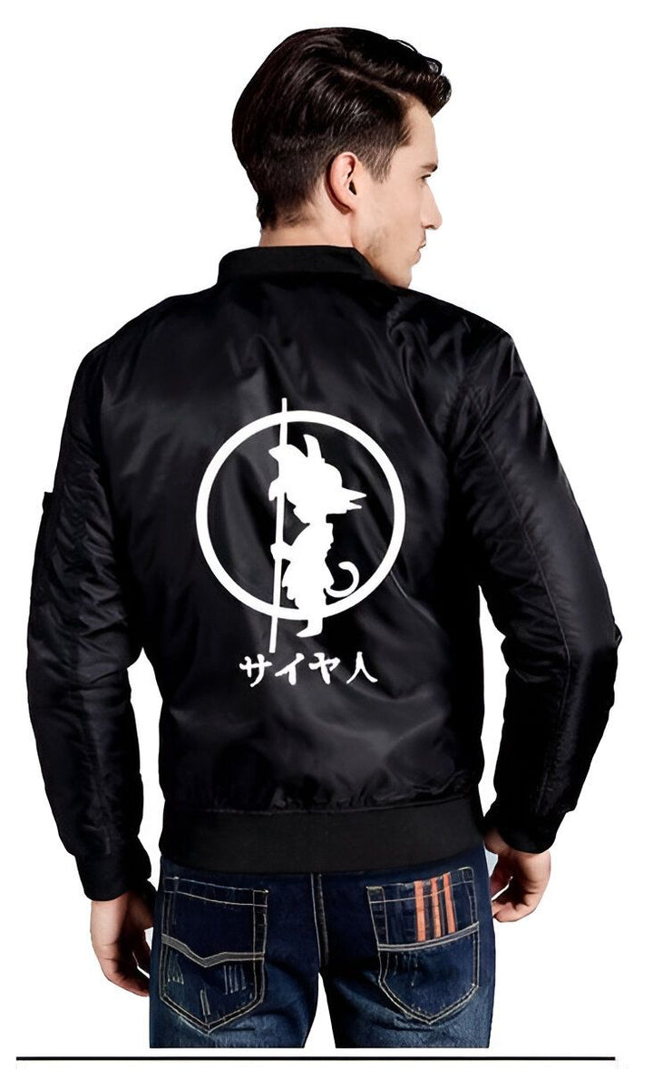 Bomber DBZ Goku Petit, Symbole 'Go' & Saiyan