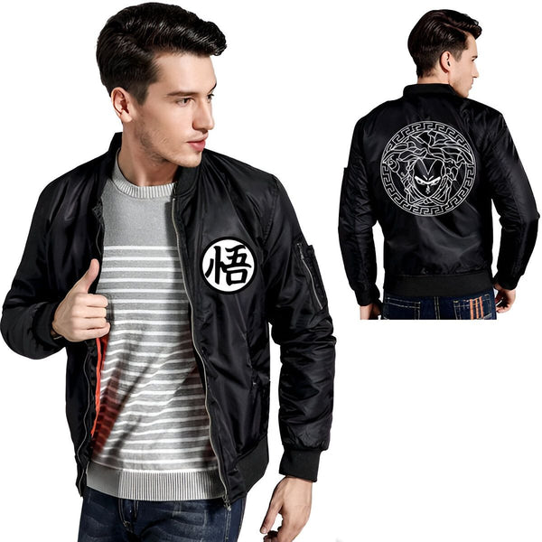 Bomber DBZ Vegeta Design Versace