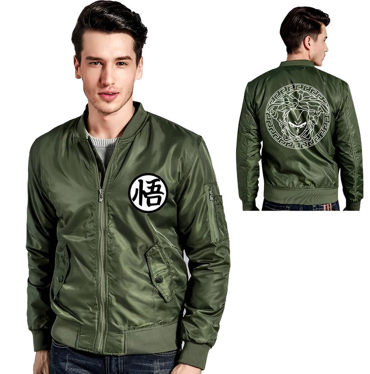 Bomber DBZ Vegeta Design Versace