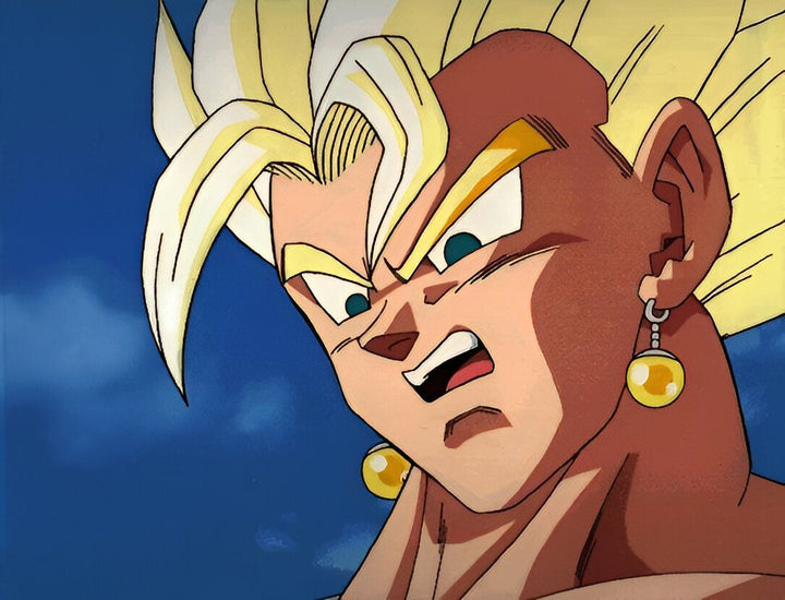 Boucles d'Oreilles Potaras Vegetto DBZ, design épuré