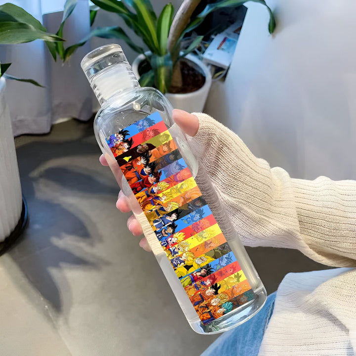 Bouteille Goku Chronologie - L'Évolution d'un Saiyan