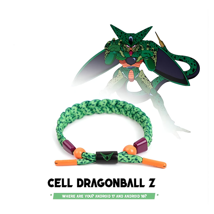 Bracelet Cell Dragon Ball Z - Design emblématique