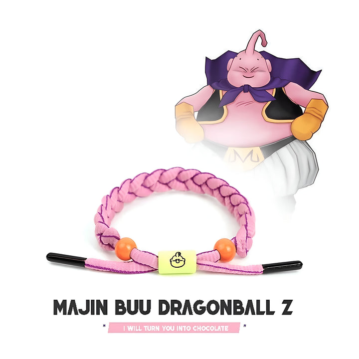 Bracelet Majin Buu Dragon Ball Z, style guerrier Z