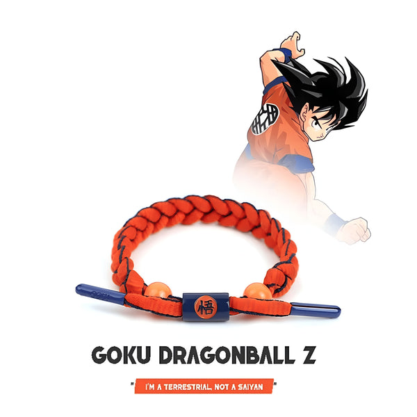 Bracelet tressé Son Goku Dragon Ball Z Soigné Symbole Go