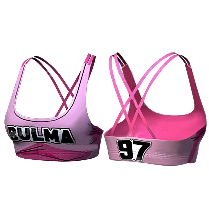 Brassière Bulma Dragon Ball Z pour l'entraînement