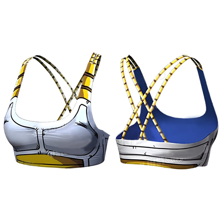 Brassière Dragon Ball Vegeta Idéale Sport Entraînement