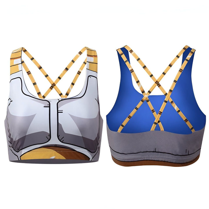 Brassière Dragon Ball Vegeta Idéale Sport Entraînement