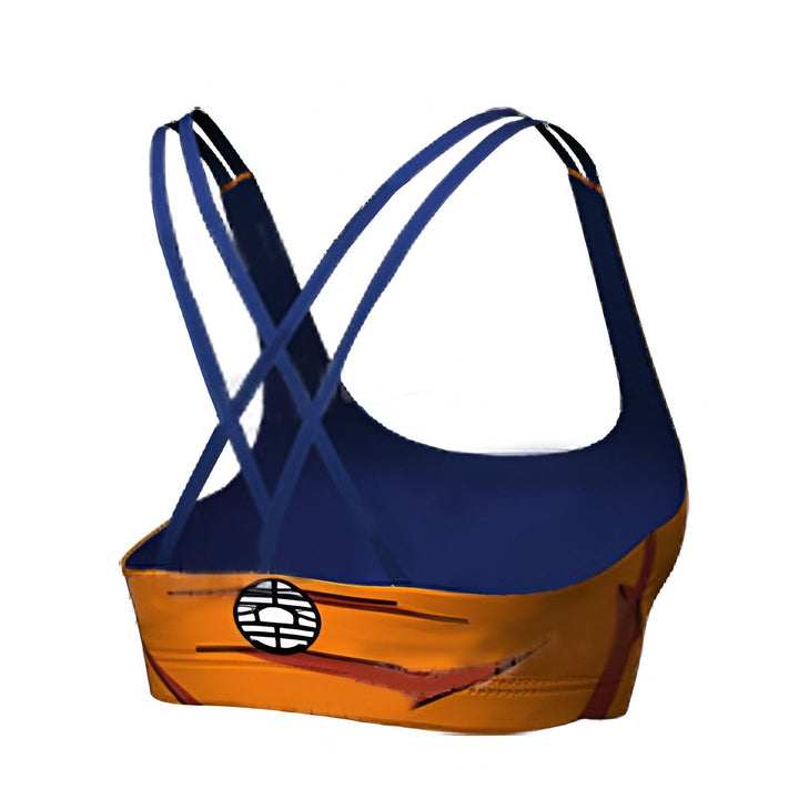 Brassière Son Goku DBZ - Style Guerrier Saiyan Élaboré