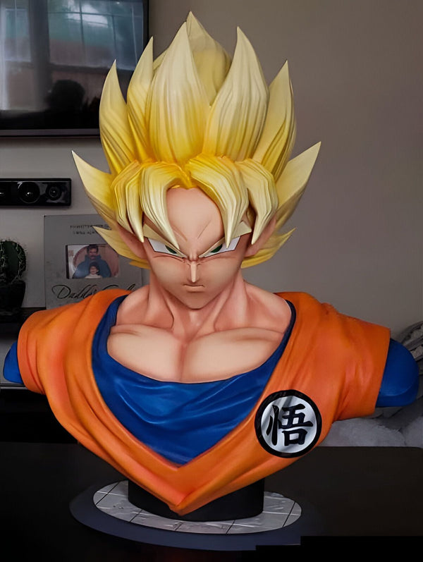 Buste Goku Super Saiyan Dragon Ball Z à Collectionner