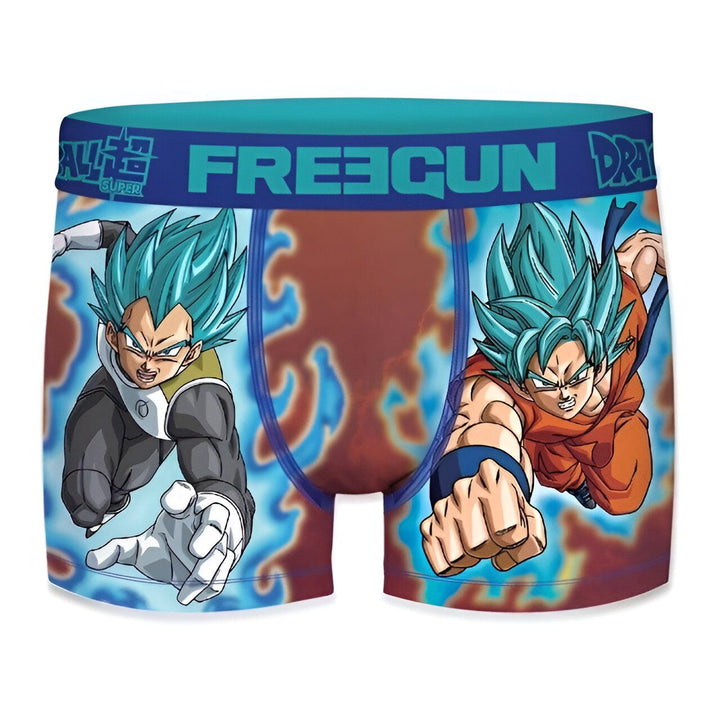 Caleçon Dragon Ball Super Vegeta Goku Super Saiyan Blue