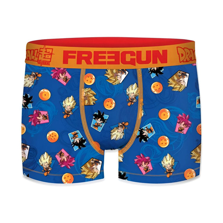 Caleçon Dragon Ball Z Goku et ses Transformations