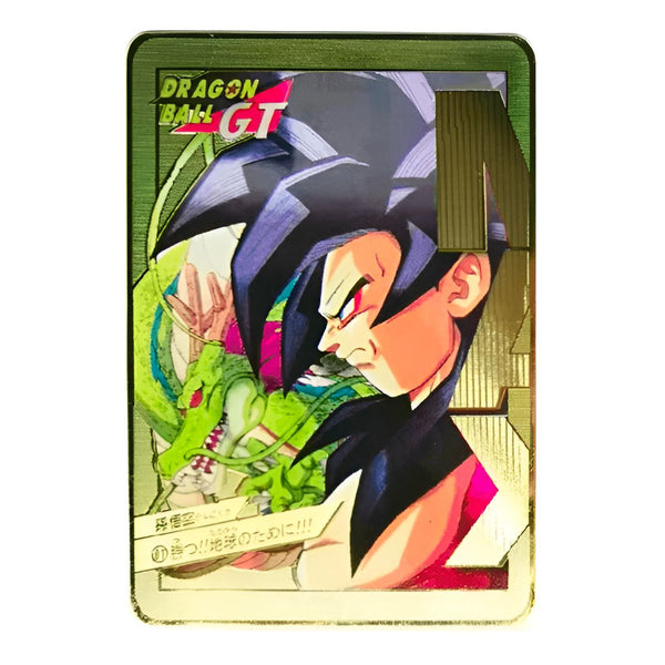 Carte Dragon Ball GT Goku SSJ4 et Shenron