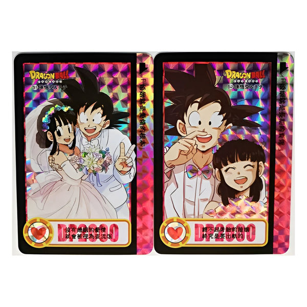 Carte Dragon Ball Z Goku & ChiChi Mariage