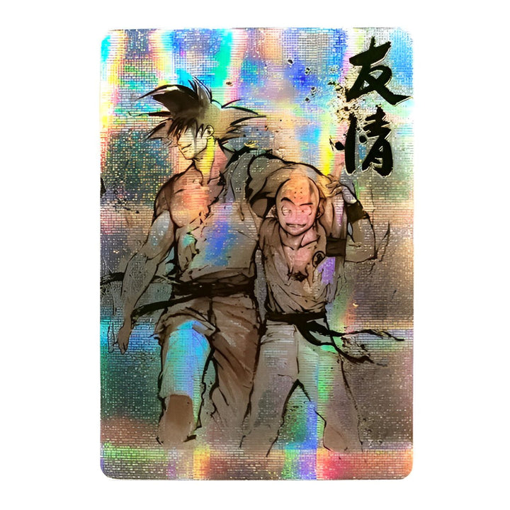 Carte Dragon Ball Z Goku Krilin Amitié Légendaire