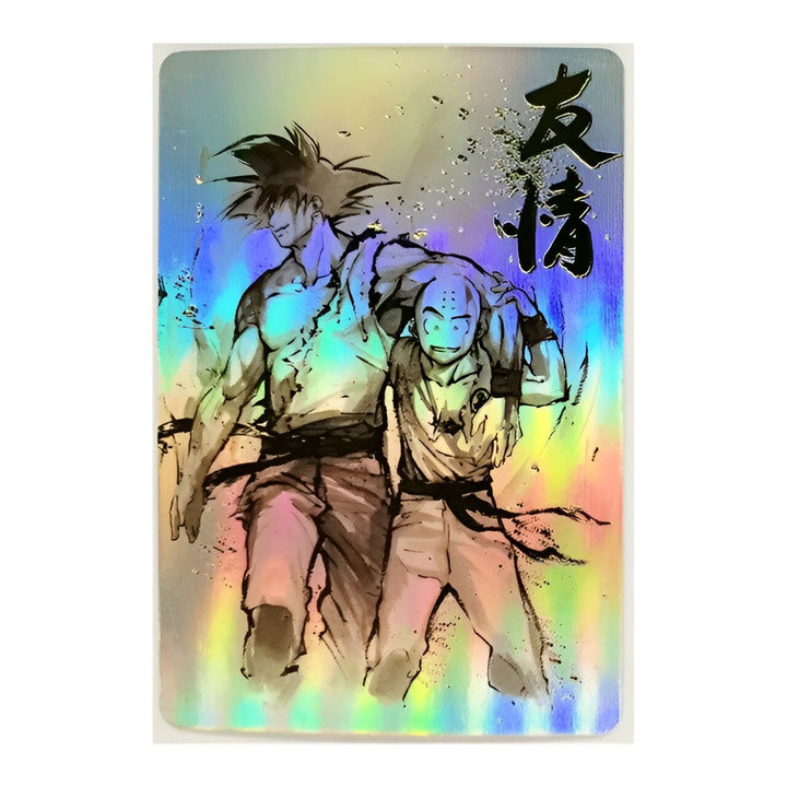 Carte Dragon Ball Z Goku Krilin Amitié Légendaire