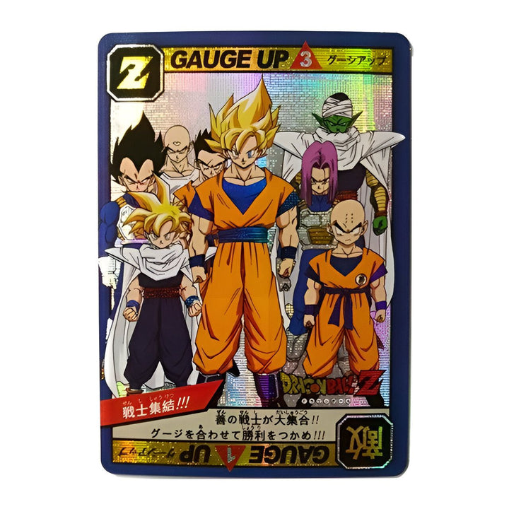 Carte Dragon Ball Z Univers 7 des Guerriers Légendaires
