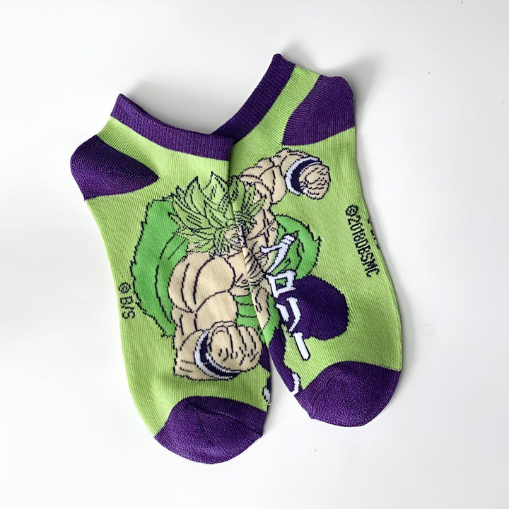 Chaussettes Dragon Ball Broly Saiyan Légendaire