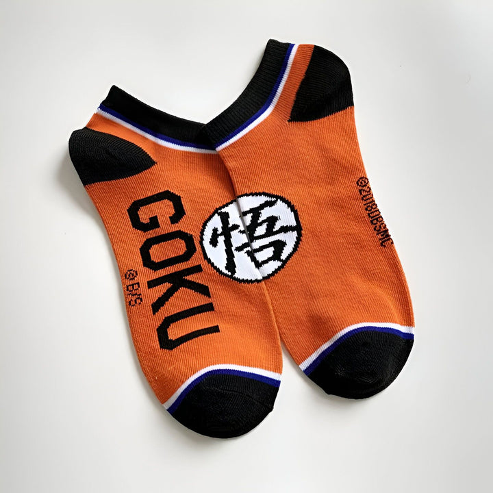 Chaussettes Goku Kanji Go Dragon Ball Z Guerrier Z