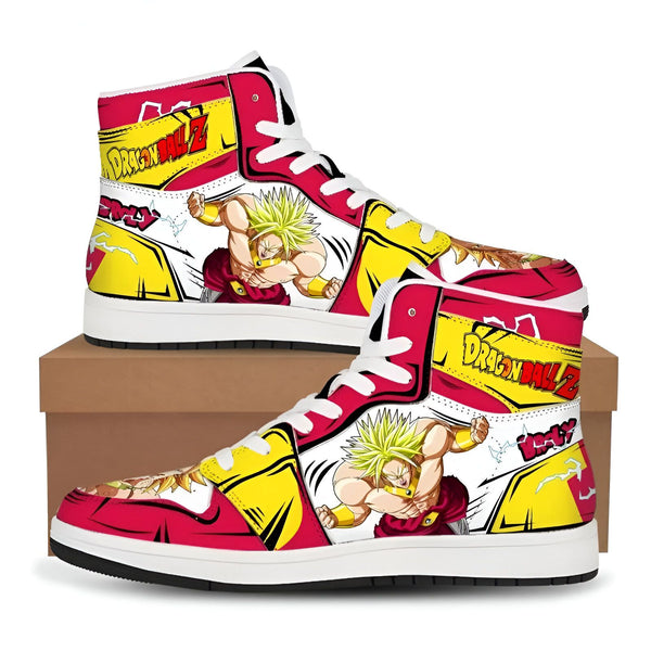 Chaussures Broly Super Saiyan DBZ - Design Énergique