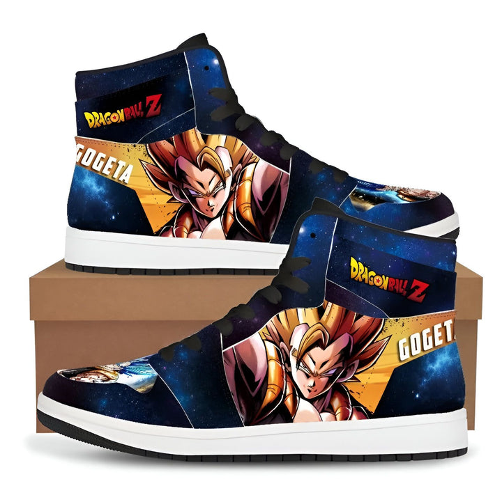 Chaussures inspirées Gogeta Super Saiyan DBZ véganes