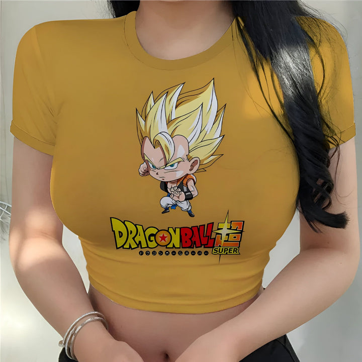 Crop Top Gogeta Super Saiyan Dragon Ball Super