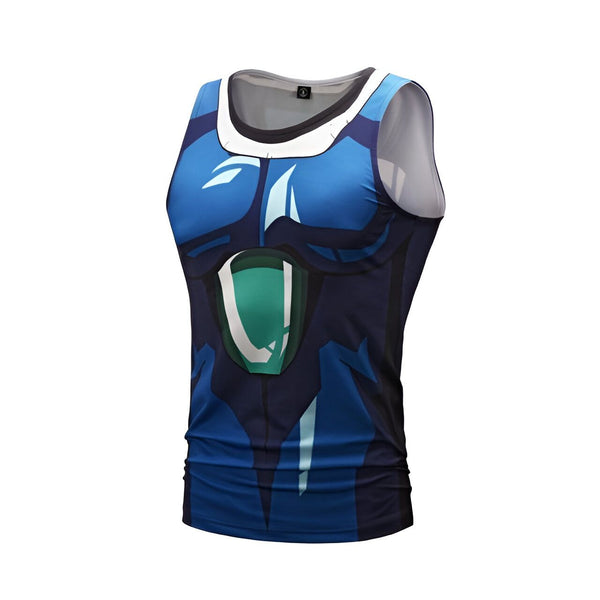 Débardeur Broly Super Saiyan DBZ Esprit Guerrier