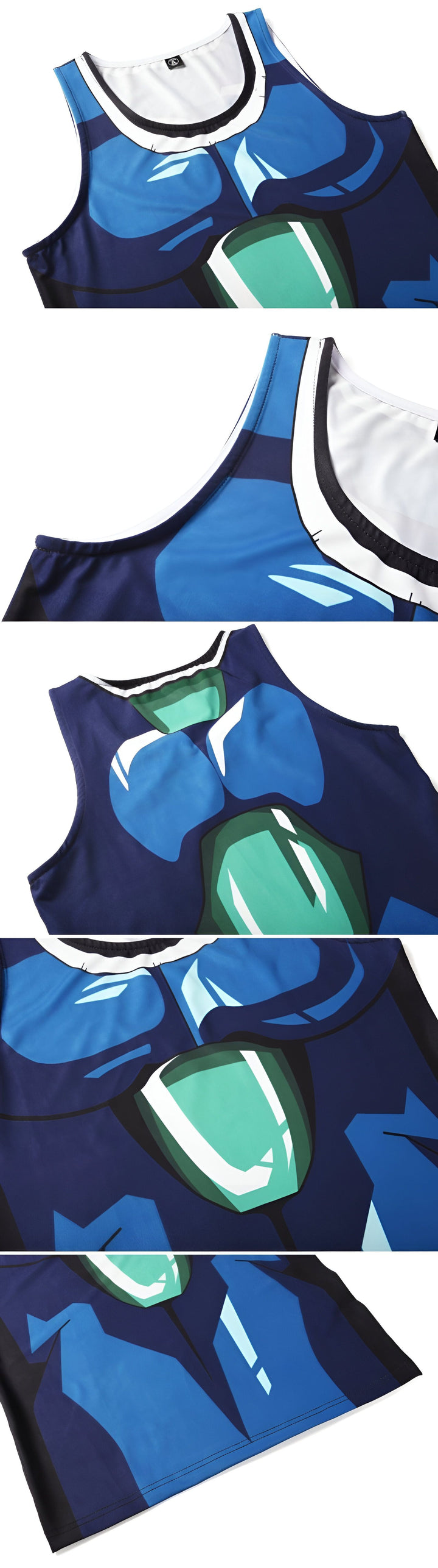 Débardeur Broly Super Saiyan DBZ Esprit Guerrier