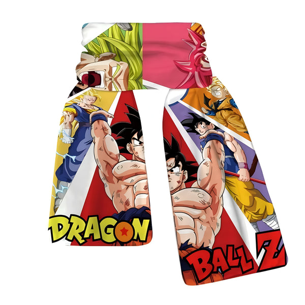 Écharpe Dragon Ball Z Goku Broly l'Affrontement Épique