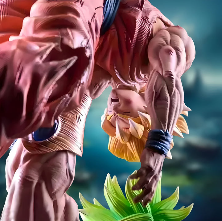 Figurine Broly Légendaire face à Son Goku DBZ