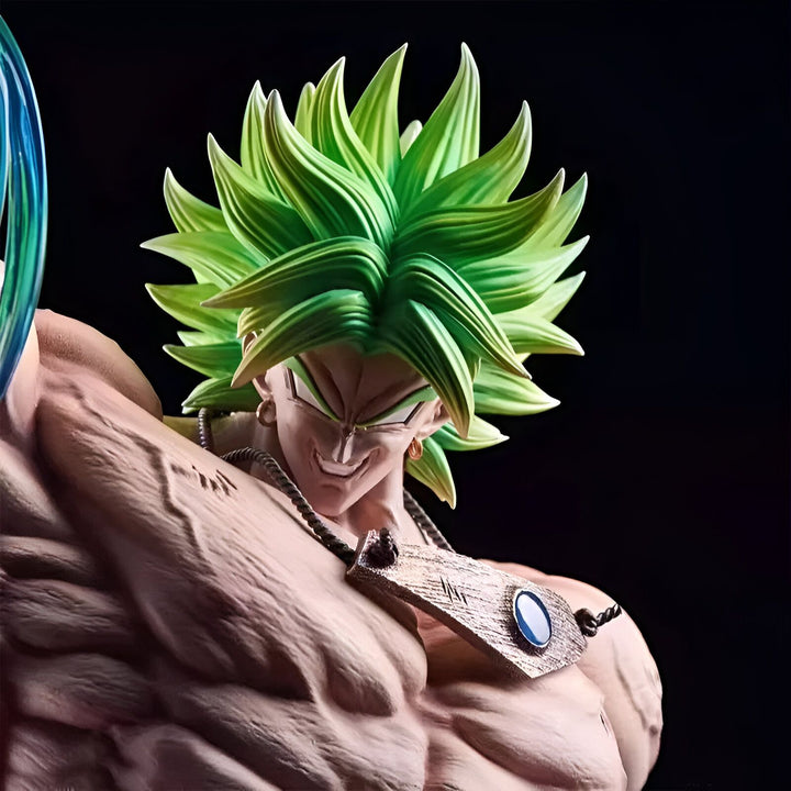 Figurine Broly Légendaire face à Son Goku DBZ