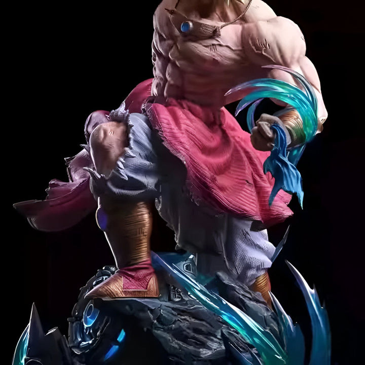Figurine Broly Légendaire face à Son Goku DBZ