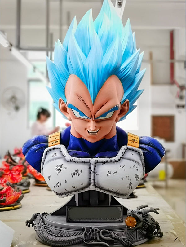 Figurine Collector Buste Vegeta Super Saiyan Blue