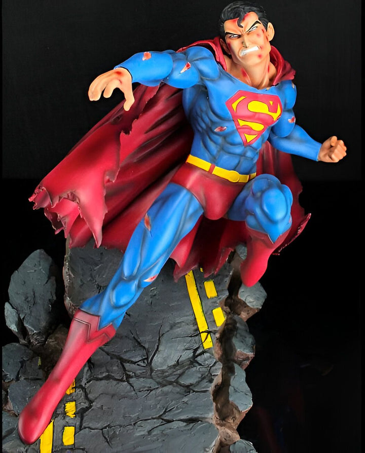 Figurine Collector Goku vs Superman Duel Légendaire