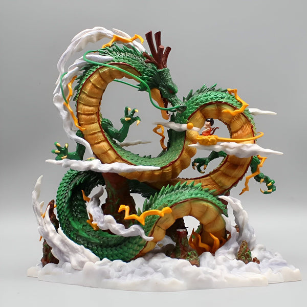 Figurine Dragon Ball Shenron et Goku Légendaire