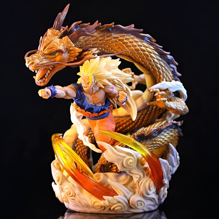 Figurine Goku Super Saiyan 3 Poing du Dragon