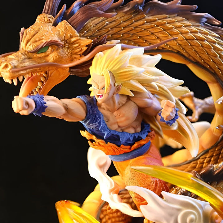 Figurine Goku Super Saiyan 3 Poing du Dragon