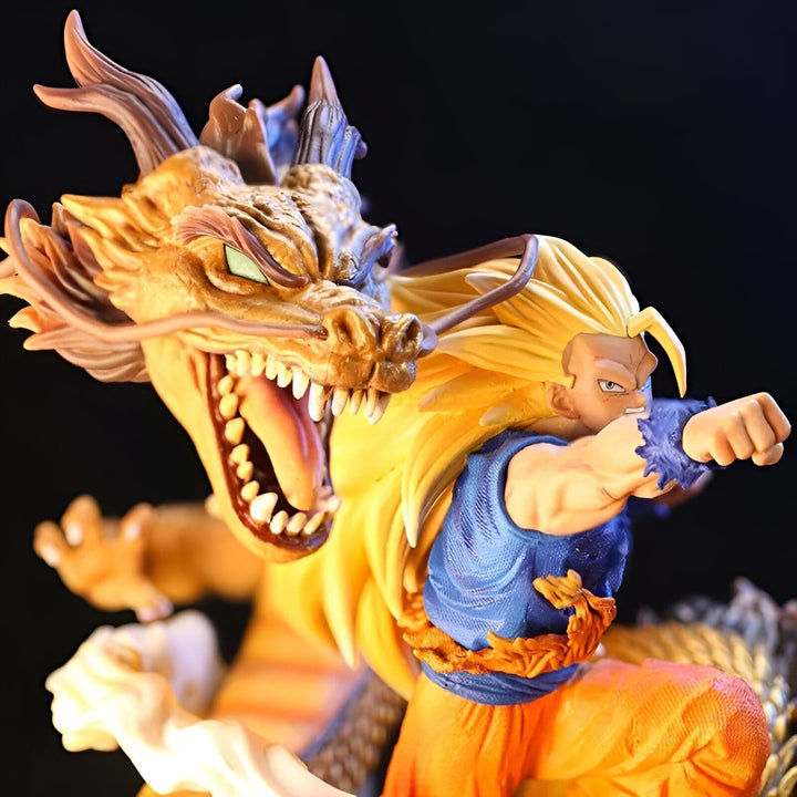 Figurine Goku Super Saiyan 3 Poing du Dragon