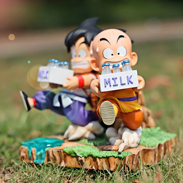 Figurine Son Goku Krilin Entraînement Dragon Ball