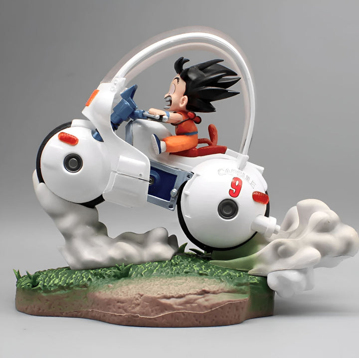 Figurine Son Goku Moto Capsule Corp. - Dragon Ball