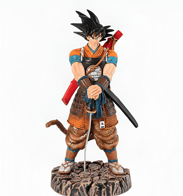 Figurine Son Goku Samouraï, design inspiré Dragon Ball Z