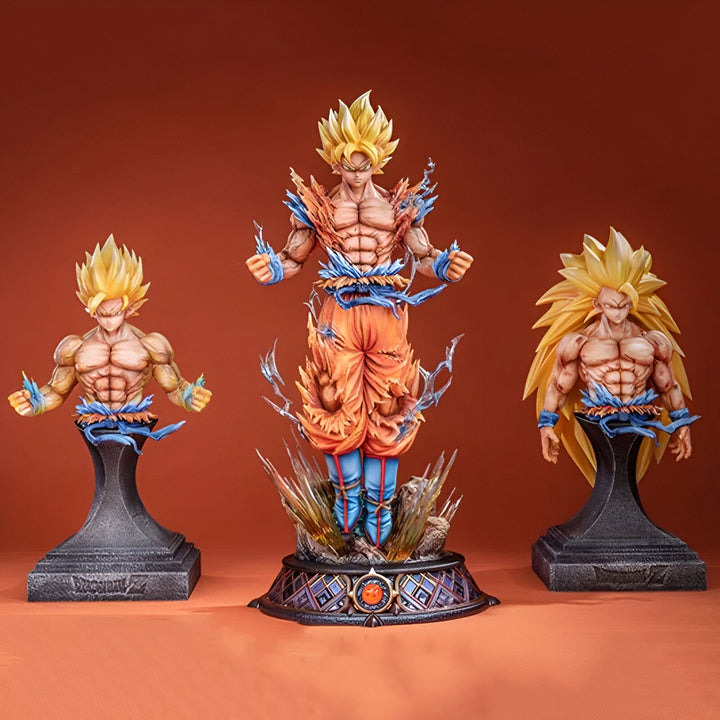 Figurine Son Goku Transformations Super Saiyan DBZ