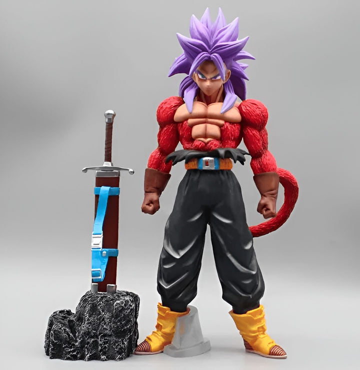 Figurine Trunks Super Saiyan 4, pièce DBZ culte