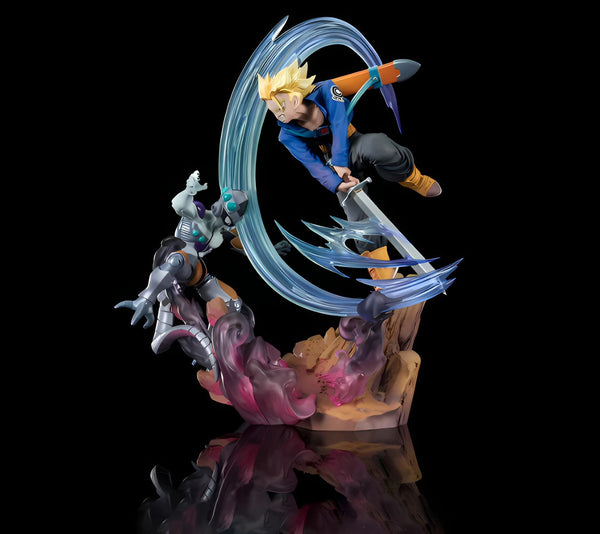 Figurine Trunks vs Mecha Freezer - Combat Épique DBZ