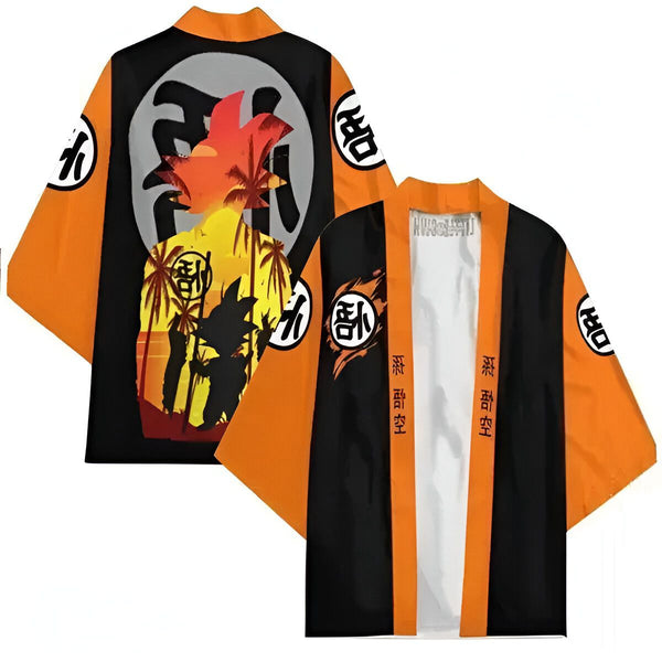Kimono Dragon Ball Z Son Goku Esprit du Saiyan