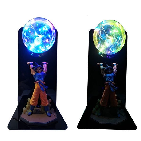 Lampe Genkidama Coloré Son Goku, thème Dragon Ball Z