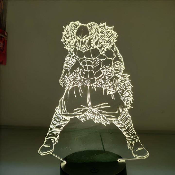 Lampe LED 3D Dragon Ball Super Moro Antagoniste emblématique