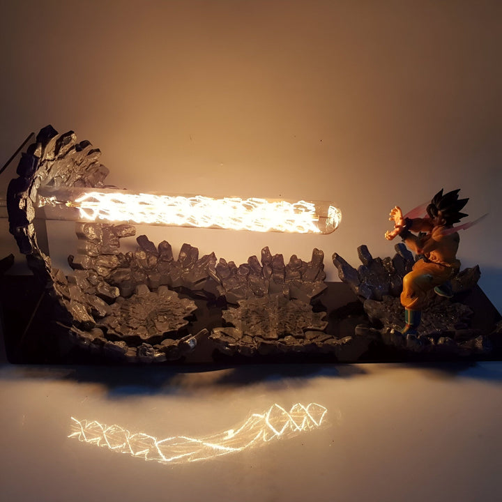 Lampe Son Goku Kamehameha Faisceau Dragon Ball Z